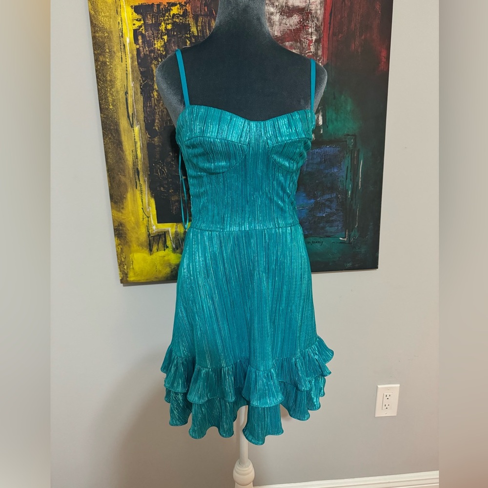 Short dress blue size Xs